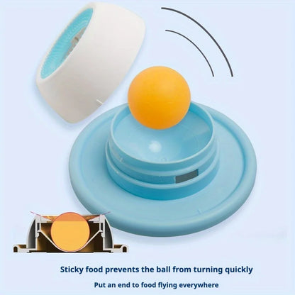 Pet Lick Mat - Interactive Yogurt Licking Plate and Slow Feeder for Dogs and Cats, Promotes Dental Health