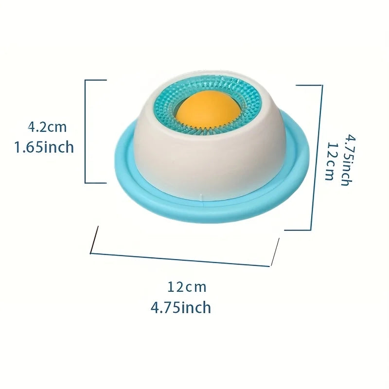 Pet Lick Mat - Interactive Yogurt Licking Plate and Slow Feeder for Dogs and Cats, Promotes Dental Health